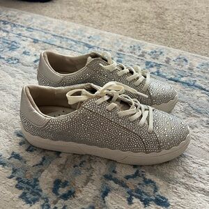 Calvin Klein Silver Sneakers